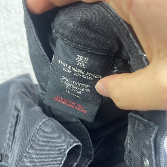 Y2K Dakota Cargo Work Pants Men’s Sz 36W x 30L Durable Utility Outdoor Workwear - Picture 7 of 12